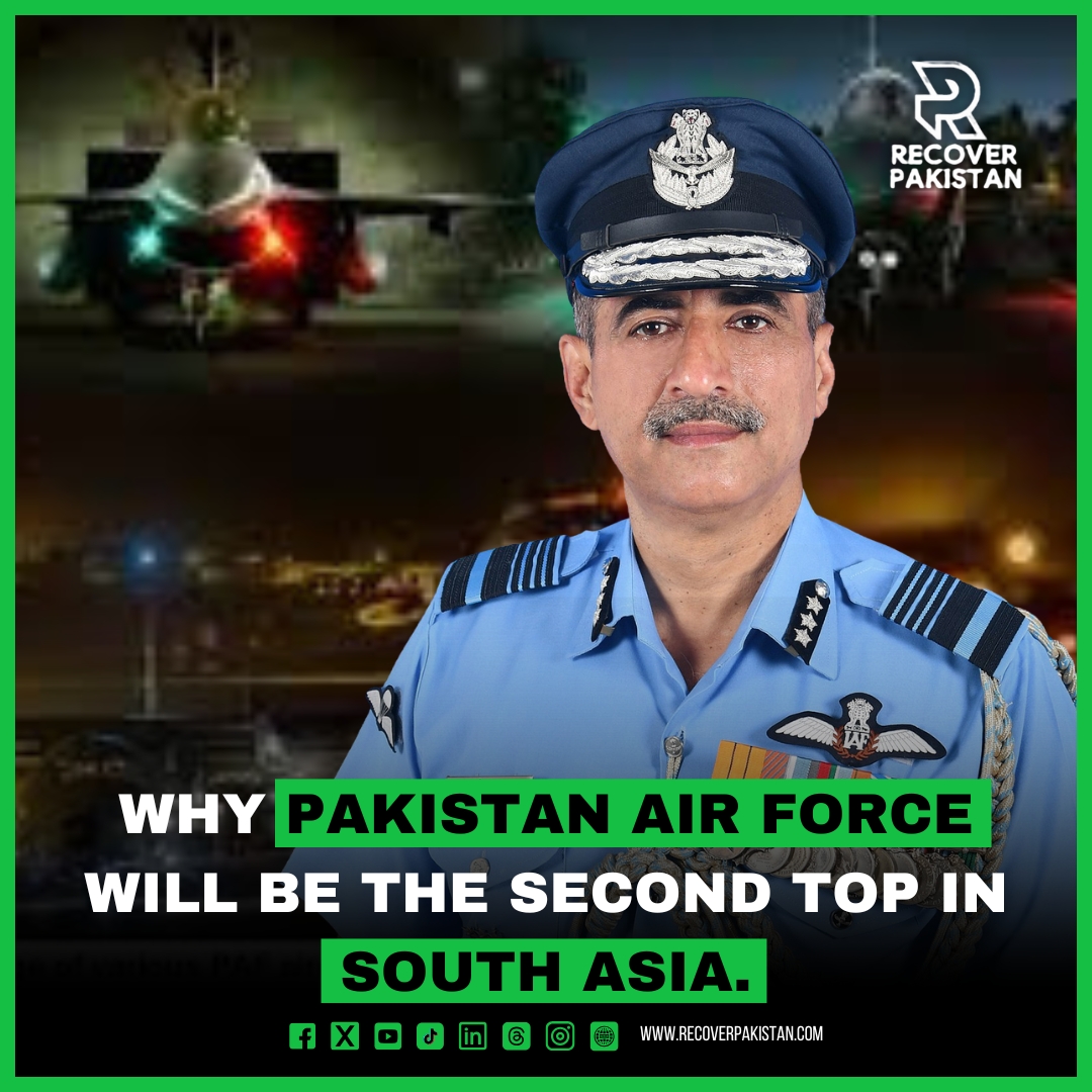 Why Pakistan Air Force will be the Second top in South Asia.